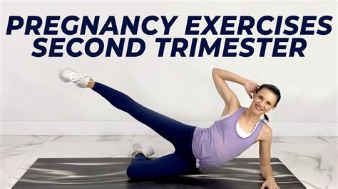 Safe Second Trimester Exercises for Moms.
