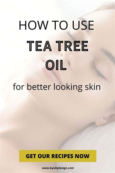 Safe Usage: How to Properly Apply Tea Tree Oil