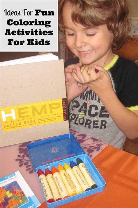 Safe and Engaging Coloring Activities