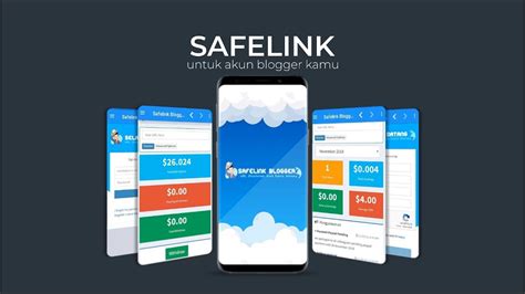 Safelink Indonesia earnings from blog
