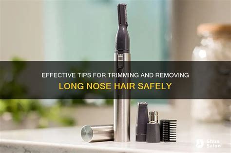 Safely Remove Nose Hair: Expert Tips & Tools