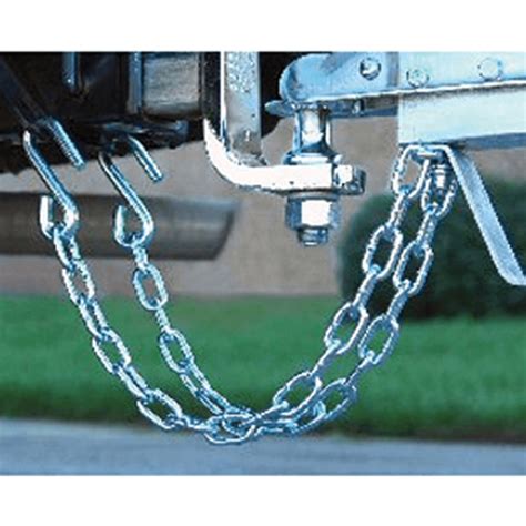 Safety Chains on Trailer