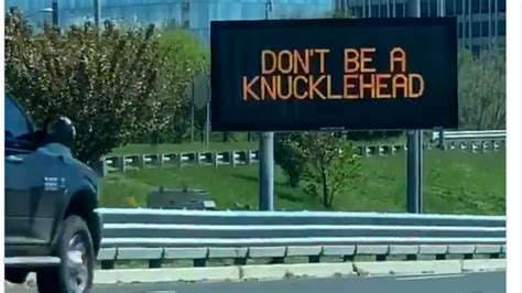 Safety First: Don't Be a Knucklehead