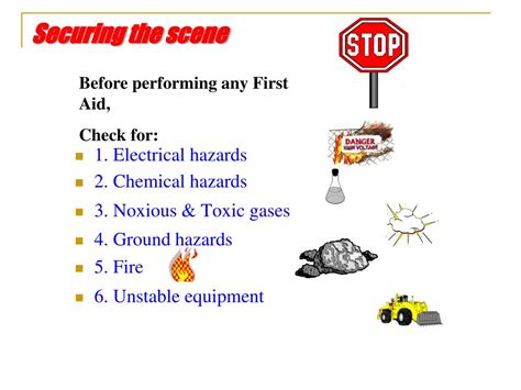 Safety First: Securing the Scene