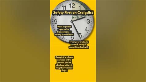 Safety First Safe and Secure Transactions on Craigslist