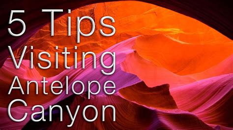 Safety Tips Antelope Canyon