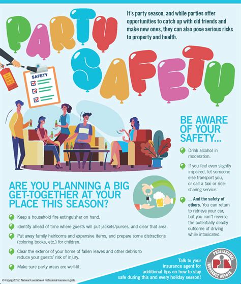 Safety Tips For Party