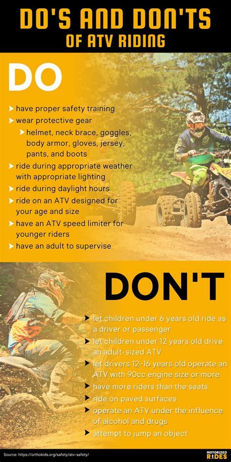 Safety Tips for ATV Ride