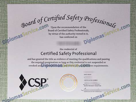 Safety and Professional Certification