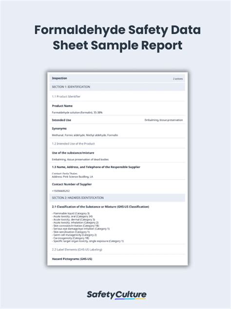 Safety and Standards: Addressing the Formaldehyde Question