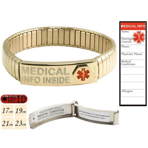 Safety and Style:  A Look at Gold Medical Alert Bracelets