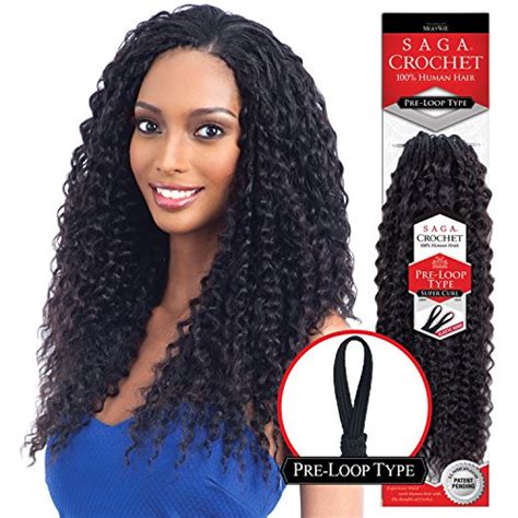 Saga Pre Looped Crochet Human Hair