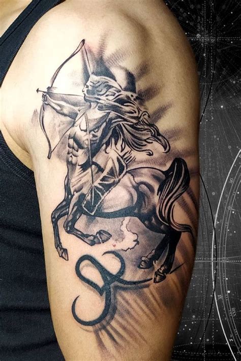 Sagittarius Man Tattoo