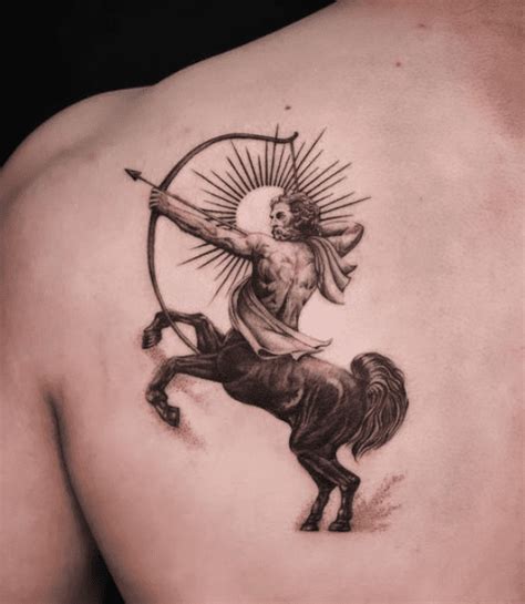 Sagittarius Tattoo Male