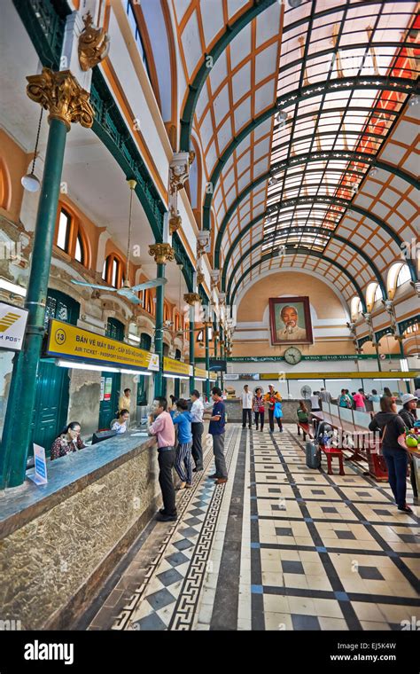 Saigon Central Post Office interior