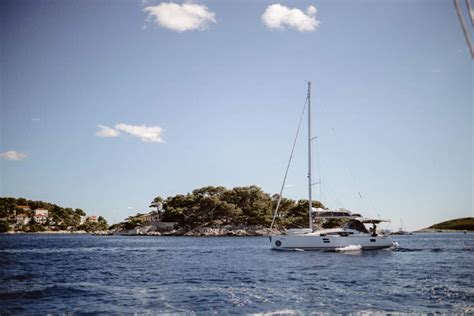 Sailing Around Hvar Island