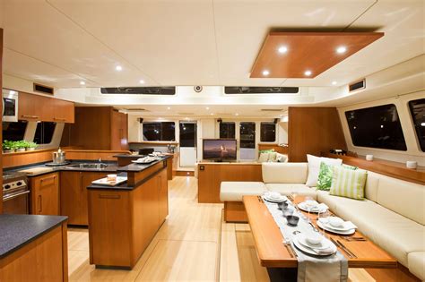 Sailing Catamaran Interior