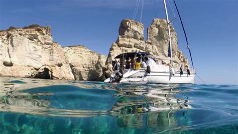 Sailing In Milos Sea