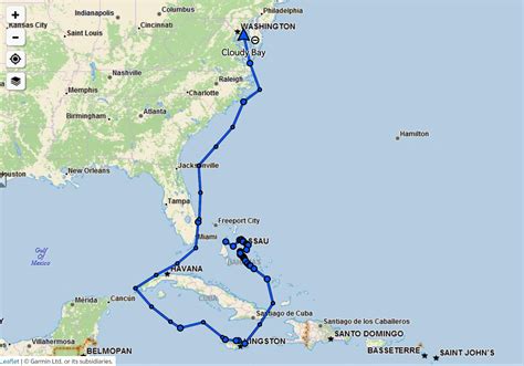 Sailing Route Stops