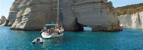 Sailing from Milos