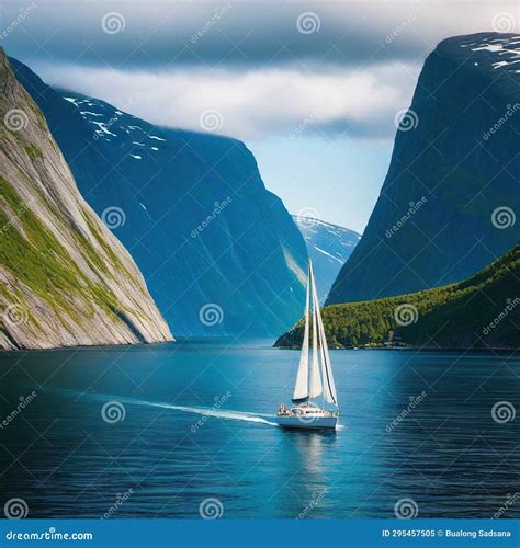Sailing through fjords