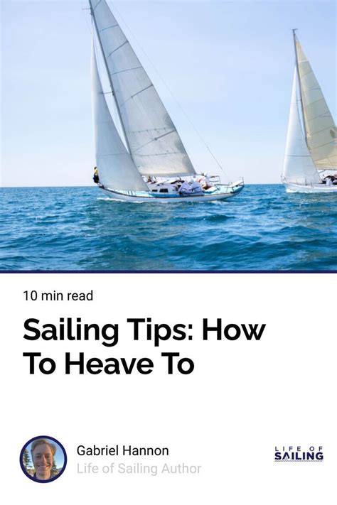 Sailing tips