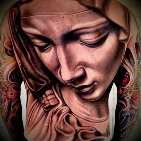 95+ Best Saint Michael Tattoos Designs & Meanings (2019)