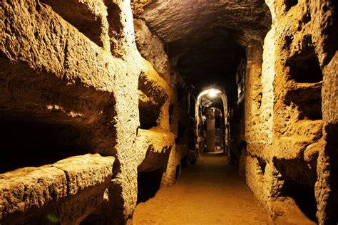 Saint Callixtus Catacombs depth