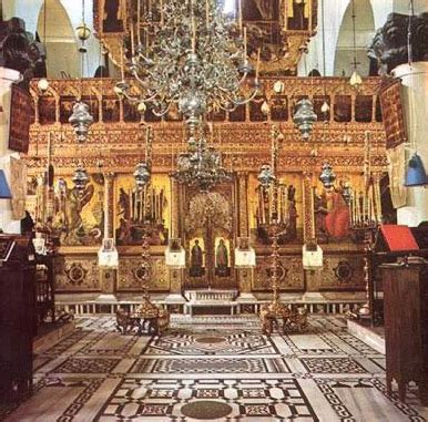 Inside Saint Catherine Monastery