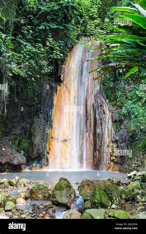 Saint Lucia Waterfall