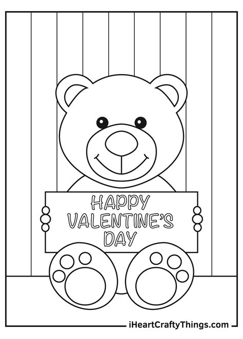 Saint Valentines Day Coloring Pages