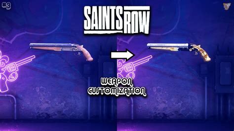 Saints Row gun customization details