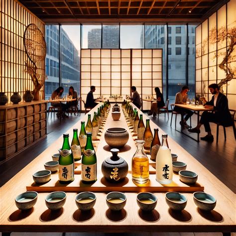 Sake tasting experience Japan