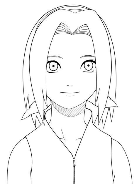 Sakura Naruto Cartoon Drawing