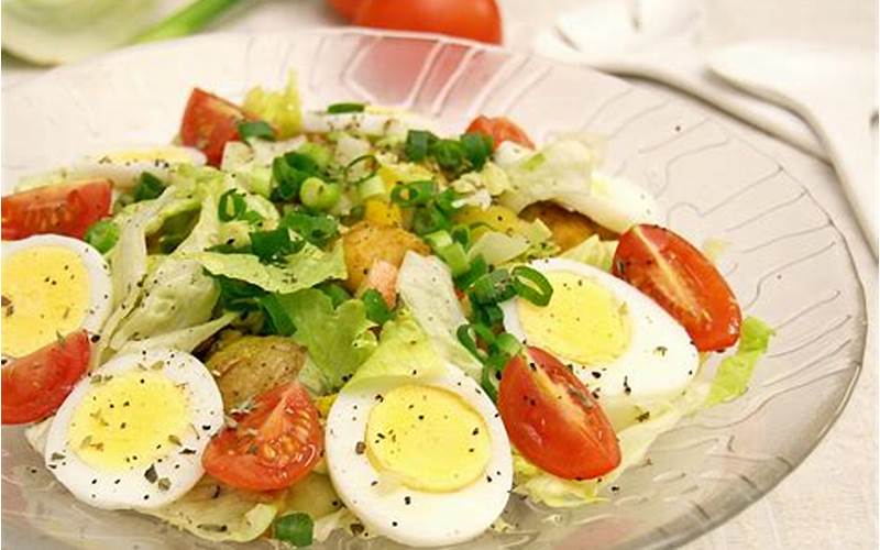 Salad Telur Dengan Mayonaise