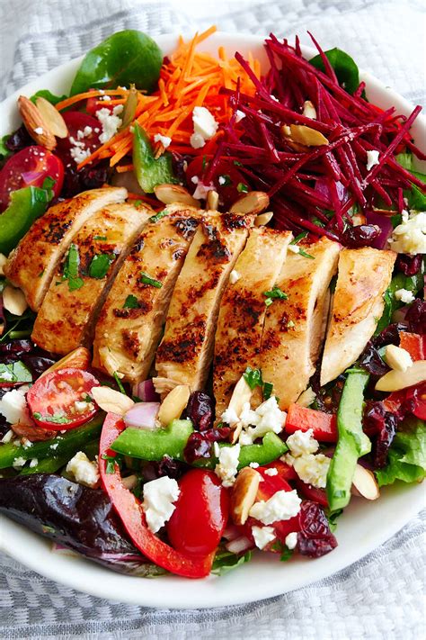 Salad With Grilled Chicken