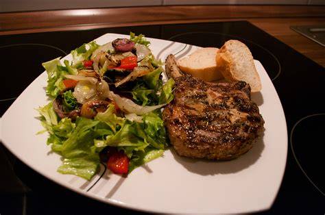 Salat Mit Grillfleisch