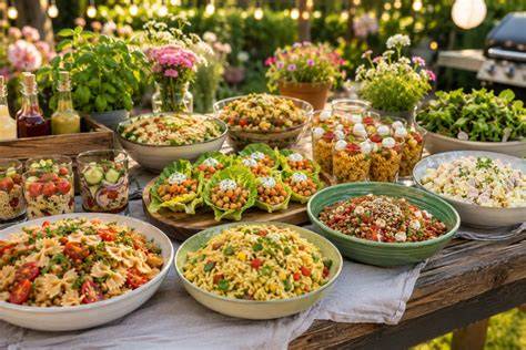 Salatbuffet Grillparty