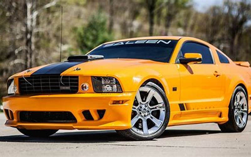 Saleen Mustang Differences