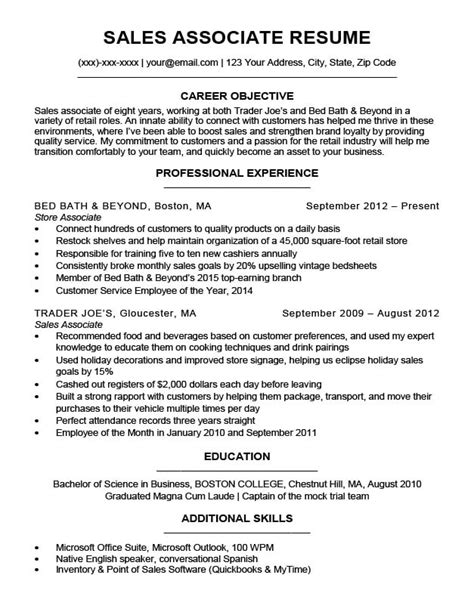 Boost Your Career with the Ultimate Sales Associate Resume Description: Crafting a Compelling Narrative of Your Expertise