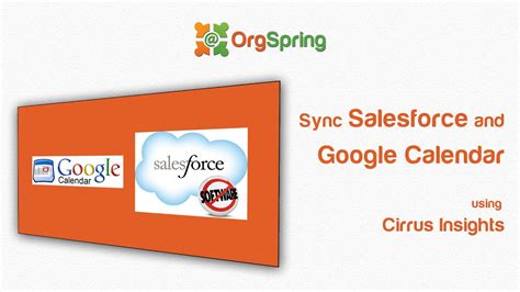 Salesforce Sync Google Calendar