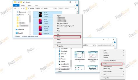 Salin File Firmware ke USB Flash Drive