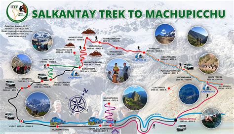 Salkantay Trek route