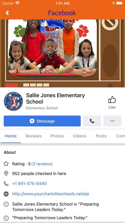 Sallie Jones Elementary Calendar