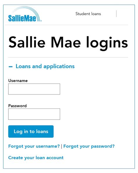 Sallie Mae School Loans Login