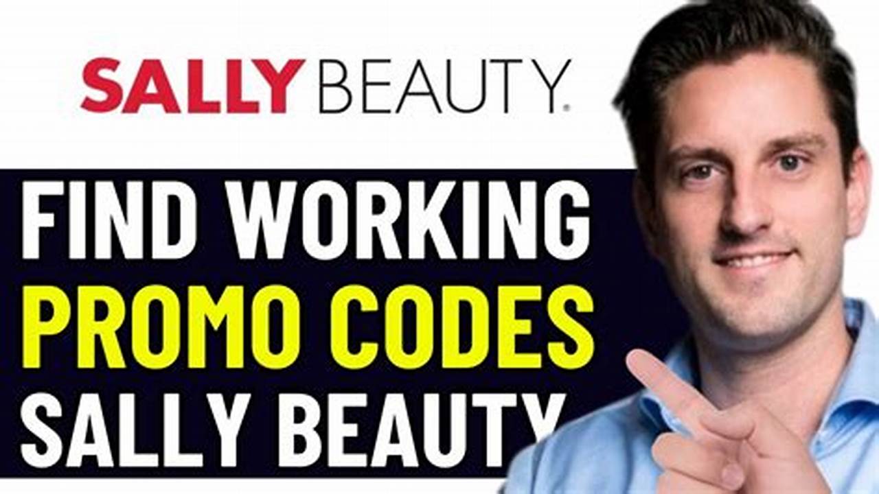 Sally Beauty Promo Code 2025