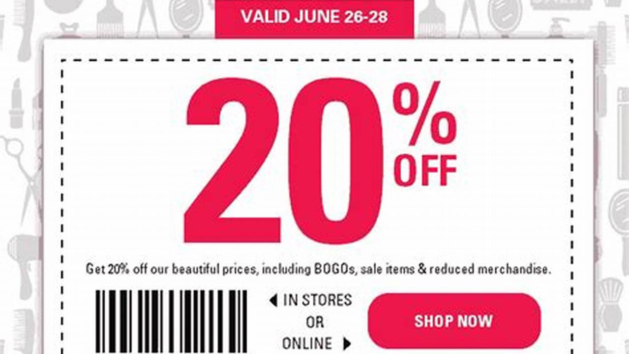 Sally Promo Code August 2024