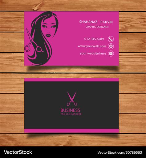 Salon Business Card Templates