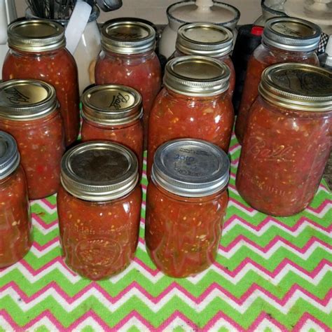 Salsa Recipe For Canning