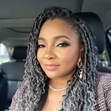 Salt And Pepper Crochet Hair